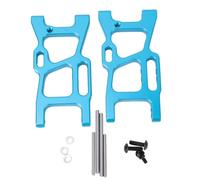Aluminiumlegierung 1/14 Vorderer Schwingarm-Set, RC-Auto-Vorderradaufhängungsarme, präzise CNC-bearbeiteter vorderer Schwingarm für 1/14 SUV-Lkw, eloxiertes, langlebiges Upgrade (bleu BE6014B)