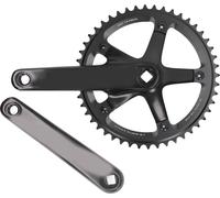 Aluminiumlegierung 144 BCD 48T Single -Speed -Crankset Bike Kurbel Armfahrrad Set Schwarz