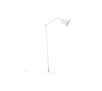 Aluminor Lampadaire Mekano - Ampoule Led E27 - 12W - Bras articulé - Blanc