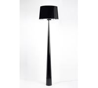 Aluminor Lampadaire Totem - Ampoule Led E27 - 12W - Pied acier laqué - Noir