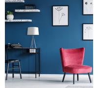 Aluminor Tropic Lampe À Poser Blanche, Câble Rouge Blanc