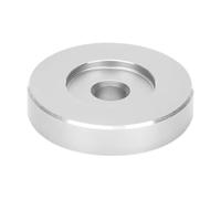 Aluminum 45 RPM Record Adapter for 7 inch Vinyl Turntables | Solid aluminum large-hole 45 record adapter centers 7 inch singles for stable playback on turntables, DJ and home systems