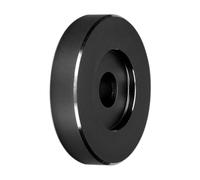 Aluminum 45 RPM Record Adapter for 7 inch Vinyl Turntables | Solid aluminum large-hole 45 record adapter centers 7 inch singles for stable playback on turntables, DJ and home systems