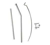 Aluminum Alloy Curved Lantern Hanger Camping Light Hanging Pole | Easy Installation Curved Lantern Hanger for Outdoor Table Hiking Trips Picnic Fishing Backpacking