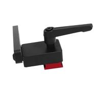 Aluminum Alloy Fence Flip Stop for T Track | 30 Type Miter Track Stopper with Locking Mechanism | Woodworking Tool for Cutting/Assembly/Installation