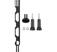 Aluminum Alloy Headset Mount Extension with Conversion Arm for Insta360 One X2/X Panoramic Camera (Black)