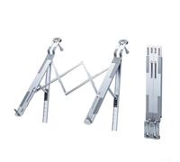 Aluminum Alloy Laptop Holder for Car Steering Wheel(Silver)