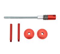 Aluminum Alloy Stainless Steel Bottom Bracket Cup Press Tool, Headset Press in Tool, Double Sided Plane Thrust Bearing for Road Repair, with Screw
