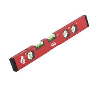 Aluminum Alloy Tile Leveling Ruler Level Line Tool, Home Improvement Leveler Tool with Dual Angle Vials Mirror Refraction and Shock Absorbent Frame