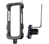 Aluminum Alloy Utility Frame Cage for Insta360 X3 Cold Shoe Bezel Mount Case Protective Panoramic Frame Action Camera Accessories