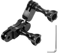 Aluminum Ball Head Mount for GoPro Hero 11 10 9 8 7 6 5 4, SJCAM, YICAM and Other Action Cameras