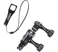 Aluminum Ball Joint Bracket with Aluminum Key for GoPro Hero 13/12/11/10/9/8/7/(2018)/6/5/4 Black, DJI Osmo Action 5 Pro/4/3/2, APEMAN/Crosstour/AKASO and More