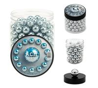 Aluminum Balls in 43 Caliber Solid Resuable Seamless Paintballs for High Impact, Training, Target Practice and Defense .43 Cal.
