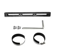 Aluminum Battery Mount - Downtube Bracket, Secure Water Bottle Style Holder, Lightweight Adapter | Battery Base For E-Bike Conversion Kit Compatible Bicycle Accessory