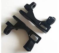 Aluminum Caster Blocks C-hubs Black for Traxxas 1/10 Slash 4X4 Stampede 4X4 XO-1 Ford Fiesta St Rally Rally VXL RUSTERLER 4X4 Telluride 4x4 6832 6832X