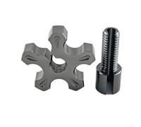 Aluminum Clutch Cable Adjuster Screw for Motorcycle pour Dirt Bike(Titanium)