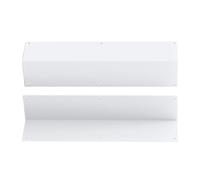 Aluminum Corner Guards - 2-Piece Wall Trim | Smooth 90° Aluminum Corner Protectors, 3.4×3.4×15.8 In, Ideal For Outside Corners Of Walls And Panels, Perfect For Home, Residential, Commercial, And Outdo