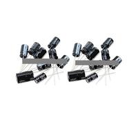 Aluminum Electrolytic Capacitor 10V 16V 25V 35V 50V 63V 2.2 3.3 4.7 10 22 33 47 100 220 330 470 1000 2200 3300 4700 6800 10000UF AUOQKQUT(35V1000UF 5PCS)