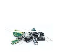 Aluminum Electroplated Puzzles, Dip 50V, 0.1uf, 0.33uf, 1uf, 2.2uf, 3.3uf, 4.7uf, 6.8uf, 10uf, 22uf, 33uf, 47uf, 68uf, 100uf, 10-50pcs AUOQKQUT(50V 47UF-50pcs)