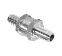Aluminum Fuel Non Return Check Valve | One Way Petrol Valve for Carburetors/Low Pressure Systems | 6mm 10mm 12mm Sizes Optional