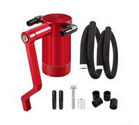 Aluminum Oil Catch Can for pour dodge 2011-2021 Black Aluminum(Red)