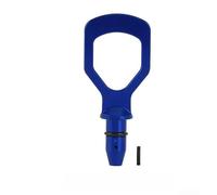 Aluminum Oil Dipstick Handle Red Blue Black Fit Aluminum Oil(Blue)