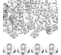 Aluminum Plant Anchors 50 100PCS - Kit de support fiable pour Vines, Durable Outdoor Gardening Accessories | Trellis Anchors for Climbing Plants Wall Greenhouse Garden Supplies