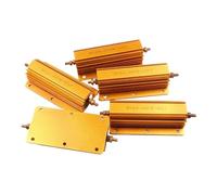 Aluminum Power Metal Shell Case Wirewound Resistor 200W 300W 500W 0.1~10K 0.22 0.33 0.5 2 4 8 20 30 47 50 100 200 300 500 1K 2K BIANMTSW(500W 4 Ohm)