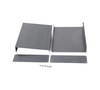 Aluminum Project Enclosure | Sand Blasted PCB Case for Electronics/DIY/Prototyping | Alloy Box with Heat Dissipation & EMI Shielding | 50x178x220mm