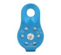 Aluminum Rappelling Pulley - Fixed Eye Sheave, Rock Rope Pulley, Outdoor Survival Gear | Durable Magnesium Alloy, Short Distance Crossing Indoor Training Climbing High Altitude Traverse Safety Tool