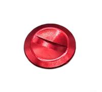 Aluminum Reel Knob Covers 2pcs for pour abu Revo Aluminum Reel(red)