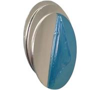 aluminum round plate dia, Disque rond en aluminium 1060, découpe laser, diamètre 100 mm-500 mm, épaisseur 0,5 mm, blanc, lot de 3(150mm)