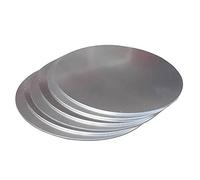 aluminum round plate dia, Lot de 5 feuilles rondes en aluminium 1060 for modélisme, épaisseur 1 mm, 100/150/200 mm(100mm)