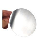 aluminum round plate dia, Plaque et feuille rondes en aluminium 1060, diamètre 120 mm, épaisseur 0,8 à 6 mm, lot de 2(5X120MM)
