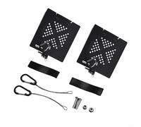 Aluminum RV Bumper Cap 2-Pack 5in Square End Cover