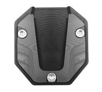 Aluminum Side Stand Pad - Heavy Duty Extension, Solid Alloy Base Plate, Forte Grip Stability, Wear Resistant Finish, Lightweight Compact Design | Motorcycle Foot Plate For Off Road Vehicle