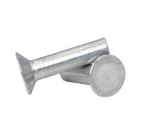 Aluminum Solid Countersunk Head Rivets, Flat Industrial Fastening Rivet(10mm,M6 (20Pcs))