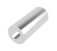 Aluminum Spacer 3/4" OD x 3/8" ID x Choose Your Length, Round Spacer Unthreaded Standoff Bushing Plain Finish, Fits Screws Bolts 3/8" or M10 by Metal Spacers Online (1-3/4" Length, 5 Pack)