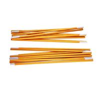 Aluminum Tent Poles | 10 - Section Foldable Design for Quick Setup | Replacement Tent Poles for Camping/Hiking/Backpacking | 11.8ft Length, 440g Lightweight