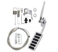 Aluminum Throttle Pedal Kit 2x4.5in Cable Bracket