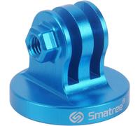 Aluminum Tripod Mount Adapter for GoPro Session,GoPro Hero 2018/7/6/5/4/3+/3/2/1 Blue