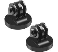 Aluminum Tripod Mount Adapter Holder Tripod Mount Adapter 1/4-20 Tripod Mount Adapter Holder Camera Accessories Compatible with GoPro Hero 8, 7, 6, 5, 4, 3+, 3, 2, 1, DJI OSMO Action 2 Pack