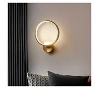 Aluminum Wall Lamp with Spotlights Rotatable Nordic Bedside Reading Wall Light Aisle Corridor New Lamp Bedroom Cloakroom (Color : A Size : Cool White) (A Warm White)