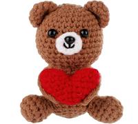 ALUNME Koala de Noël pour maman, cadeau d'anniversaire pour maman, belle-mère, poupée créative en fil (ours en cœur)