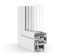 aluplast energeto® neo, fenêtres pvc, blanc, 1 vantail vitrage fixe, 510 x 510 mm