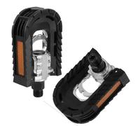 Alupre Montagne Vélo Pédales,Faltpedal 1 Paire en Alliage d'aluminium vélo Pliant vélo pédales Vélo Accessoires d'extérieur pour Vélo de Montagne