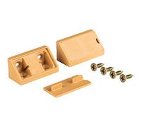 Alusfera Angle Suport pour Etagere - Taquets pour Étagères - Connecteur Angle - Fixations Etageres - Équerre Angle avec Rabats de Couverture - 40 pièces - Ahorn