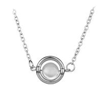 Alushisland Collier avec pendentif en pierre de lune et pierre de lune Twilight Bella