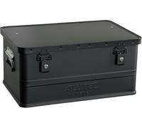 ALUTEC 11048BLACK Boîte en aluminium Classic 48 (couleur noire, capacité 48 l, dimensions intérieures (L x l x h) 550 x 350 x 250 mm/dimensions extérieures (L x l x H) 575 x 385 x 270 mm