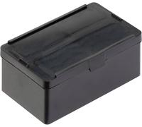 Alutec 1308.050 antistatique (ESD) Bac à charnière ESD (l x H x P) 136 x 55 x 87 mm noir 1 pc(s)